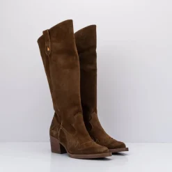 Mujer NEMONIC Botas-BOTA - - ATLANTA 2357 INGRAS TABACO BRONCE