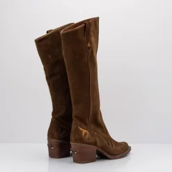 Mujer NEMONIC Botas-BOTA - - ATLANTA 2357 INGRAS TABACO BRONCE