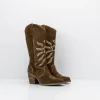 Mujer NEMONIC Botas-BOTA - - KANSAS 2356 INGRAS TABACO