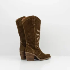 Mujer NEMONIC Botas-BOTA - - KANSAS 2356 INGRAS TABACO