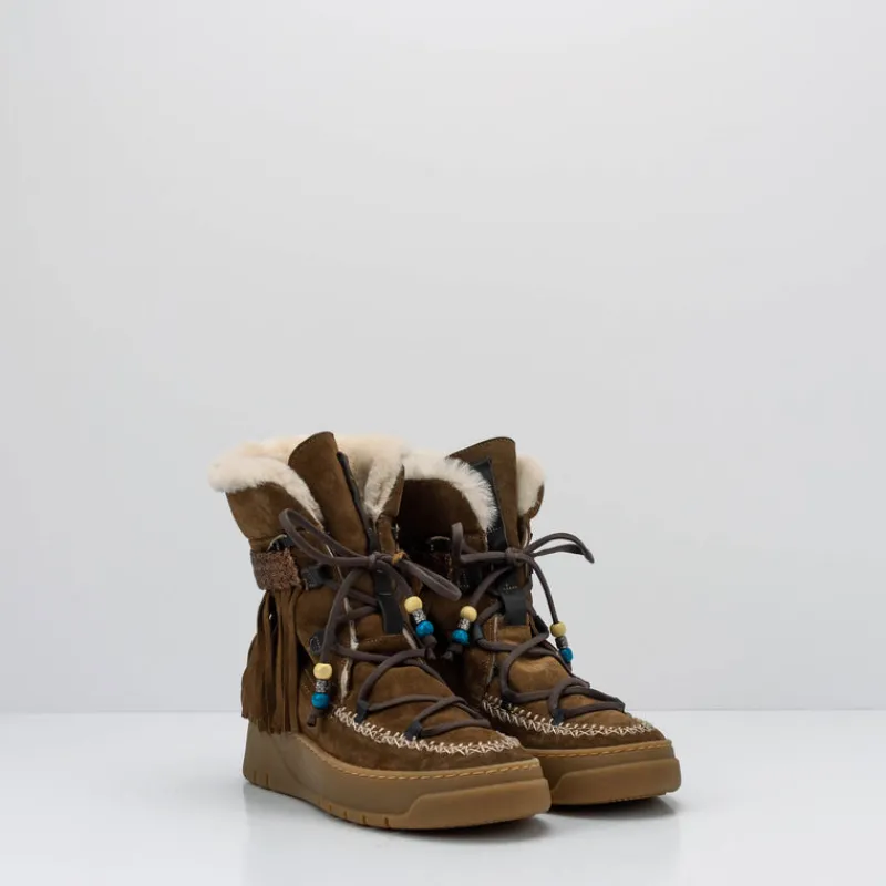 Mujer NEMONIC Botas-BOTA - - WARM 2301 INGRAS TABACO