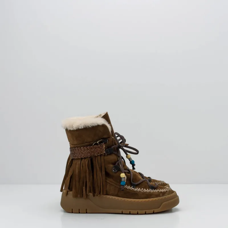 Mujer NEMONIC Botas-BOTA - - WARM 2301 INGRAS TABACO