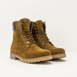 Hombre PANAMA JACK Botas-BOTA - - PANAMA 03 C68 VELOUR CUERO BARK