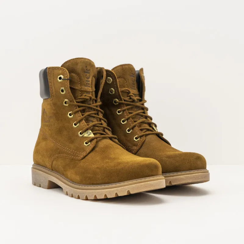 Hombre PANAMA JACK Botas-BOTA - - PANAMA 03 C68 VELOUR CUERO BARK