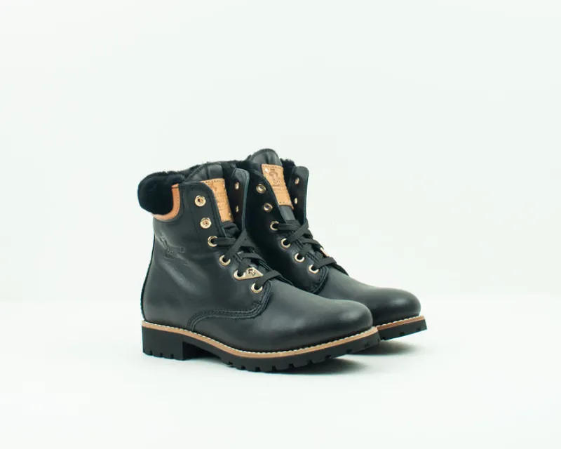 Mujer PANAMA JACK Botas-BOTA - - PANAMA 03 IGLOO TRAVELLING B2 NAPA BLACK