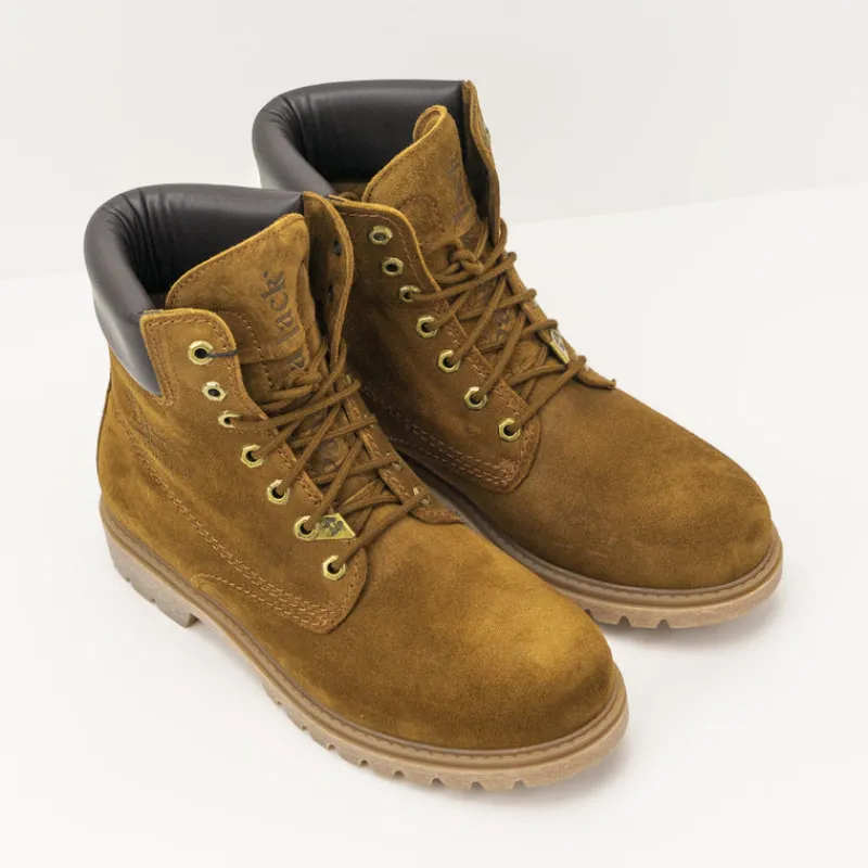 Hombre PANAMA JACK Botas-BOTA - - PANAMA 03 C68 VELOUR CUERO BARK