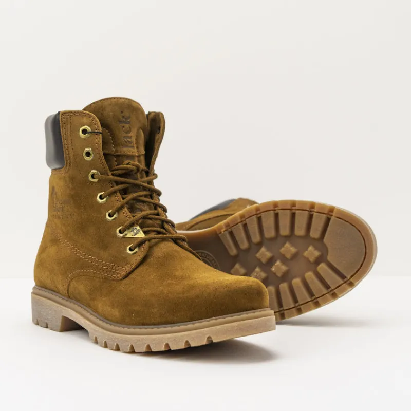 Hombre PANAMA JACK Botas-BOTA - - PANAMA 03 C68 VELOUR CUERO BARK