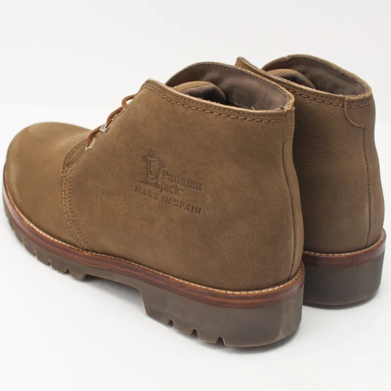 Hombre PANAMA JACK Botas-BOTA - - PANAMAC32 NOBUCK VISON/MINK