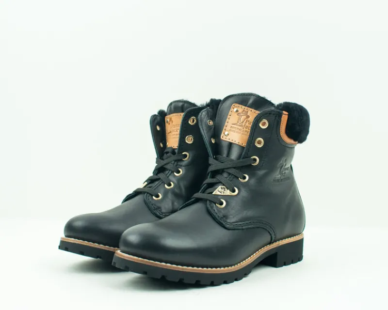 Mujer PANAMA JACK Botas-BOTA - - PANAMA 03 IGLOO TRAVELLING B2 NAPA BLACK