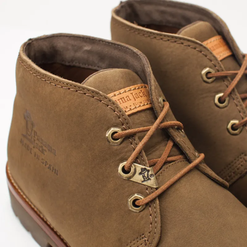 Hombre PANAMA JACK Botas-BOTA - - PANAMAC32 NOBUCK VISON/MINK