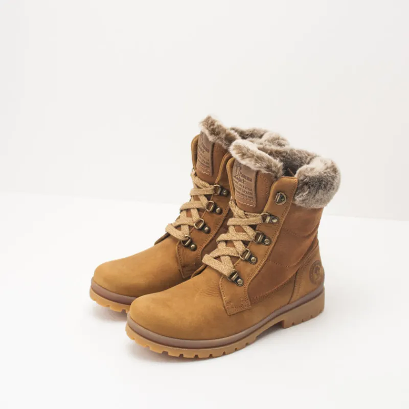 Mujer PANAMA JACK Botas-BOTA - - TUSCANIB23 NOBUCK OCRE
