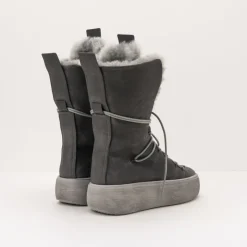 Mujer PURO-SECRET Botas-BOTA - PURO SECRET - BABY CALF MATT ANTRACITE SO GREY
