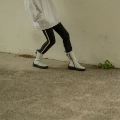 Mujer PURO-SECRET Botas-BOTA - PURO SECRET - FEEDBACK CALF STRETCH WHITE SO BLACK
