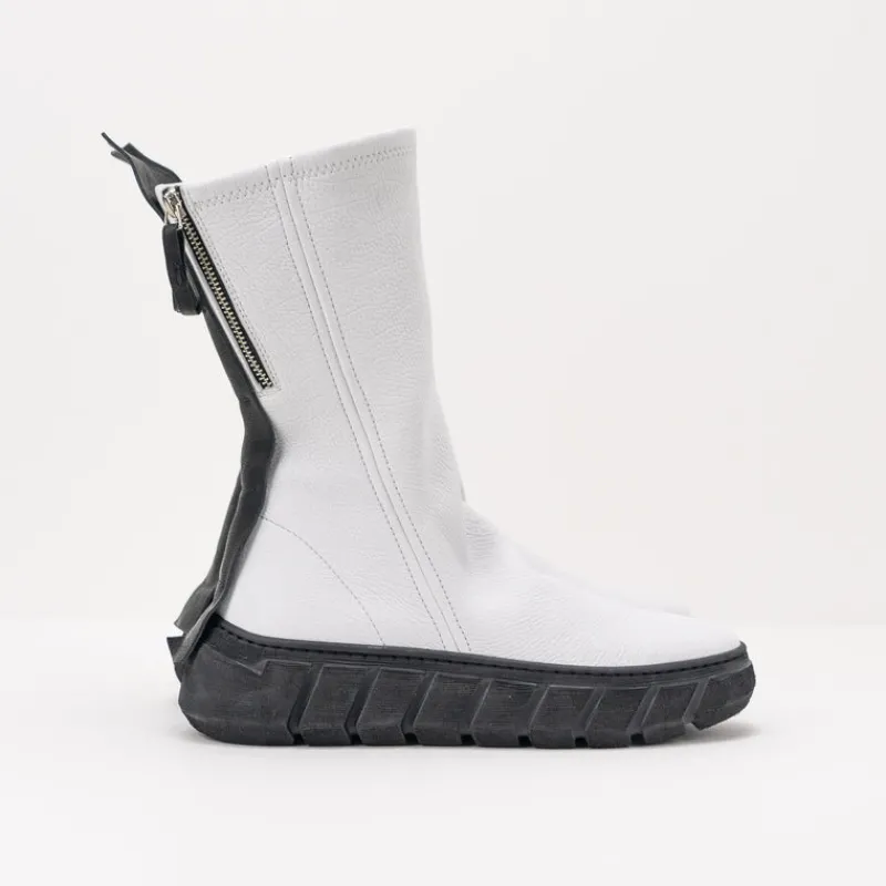 Mujer PURO-SECRET Botas-BOTA - PURO SECRET - FEEDBACK CALF STRETCH WHITE SO BLACK