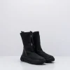 Mujer PURO-SECRET Botas-BOTA - PURO SECRET - RUBBER SPIKE CALF STRETCH LEATHER BLACK