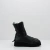 Mujer PURO-SECRET Botas-BOTA - PURO SECRET - WARM UP DOUBLE FACE LEATHER FUR BLACK