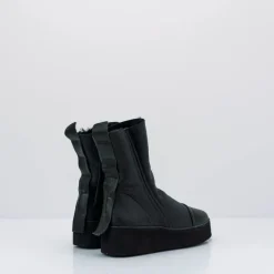 Mujer PURO-SECRET Botas-BOTA - PURO SECRET - WARM UP DOUBLE FACE LEATHER FUR BLACK