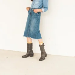 Mujer STRATEGIA Botas-BOTA - - A4715 BRIDGE CUOIO