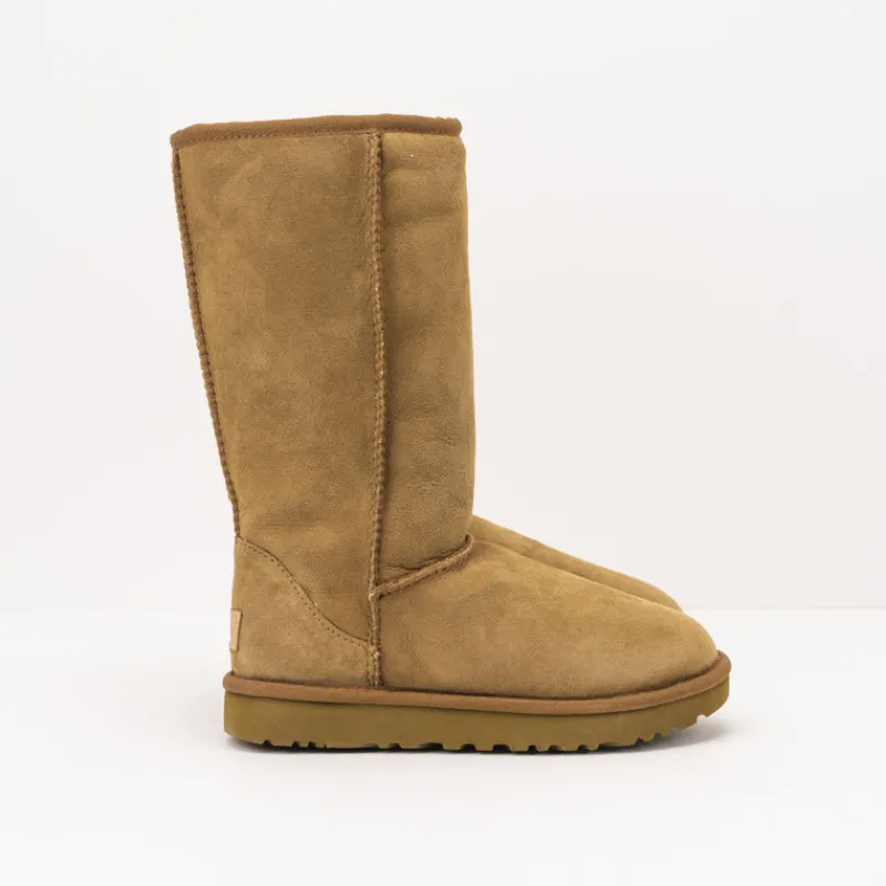 Mujer UGG Botas-BOTA - - 1016224 W CLASSIC TALL II CHESTNUT