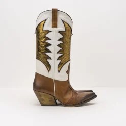 Mujer ELENA IACHI Botas-BOTAS - - E3481 SAX SUGHERO BRONZO