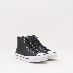 CONVERSE Botines | Zapatillas Deportivas-BOTIN - - A02485C CTAS EVA LIFT HI BLACK NATURAL IVORY WHITE