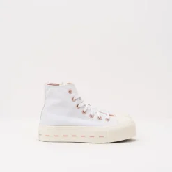 Mujer CONVERSE Botines | Zapatillas Deportivas-BOTIN - - LIFT HI WHITE PINK 572709C