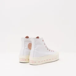 Mujer CONVERSE Botines | Zapatillas Deportivas-BOTIN - - LIFT HI WHITE PINK 572709C