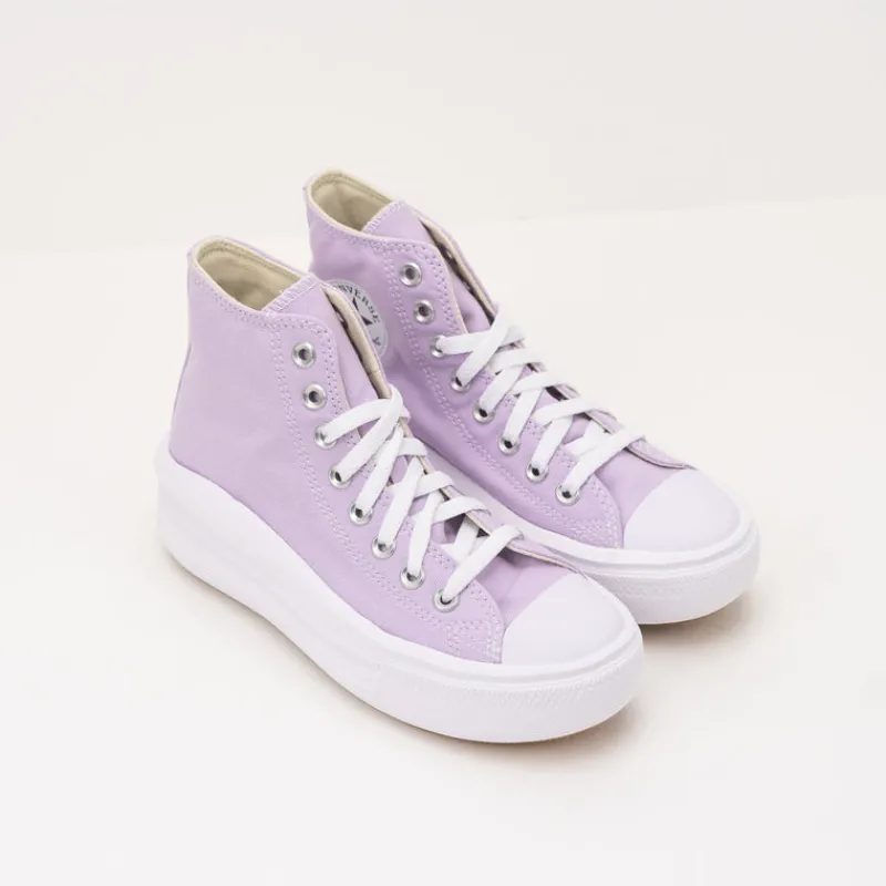 Mujer CONVERSE Botines | Zapatillas Deportivas-BOTIN - - MOVE HI PALE AMETHYST WHITE 572722C