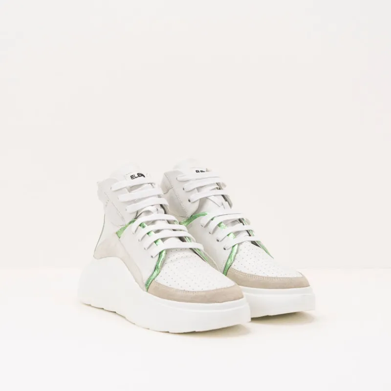Mujer ELENA IACHI Botines | Zapatillas Deportivas-BOTIN - - E3272 OFF WHITE ACQUA