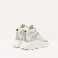 Mujer ELENA IACHI Botines | Zapatillas Deportivas-BOTIN - - E3272 OFF WHITE ACQUA