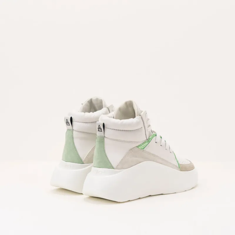 Mujer ELENA IACHI Botines | Zapatillas Deportivas-BOTIN - - E3272 OFF WHITE ACQUA