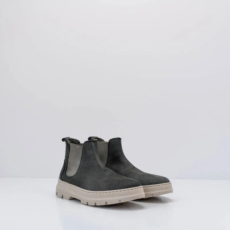 Mujer NATURAL WORLD Botines-BOTIN - - PEONIA WOOL 7182