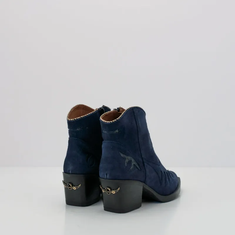 Mujer NEMONIC Botines-BOTIN - - ATLANTA 2353 VOLEY NUIT