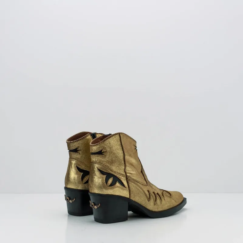 Mujer NEMONIC Botines-BOTIN - - ATLANTA 2353 GLITTER NEGRO