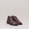Mujer NEMONIC Botines-BOTIN - - BOHEME 2225 GLITTER BURDEOS
