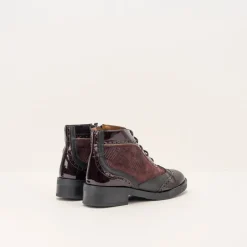 Mujer NEMONIC Botines-BOTIN - - BRISTOL 2283 MIDY BURDEOS