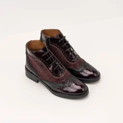 Mujer NEMONIC Botines-BOTIN - - BRISTOL 2283 MIDY BURDEOS