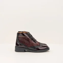 Mujer NEMONIC Botines-BOTIN - - BRISTOL 2283 MIDY BURDEOS