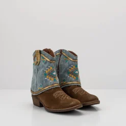 Mujer NEMONIC Botines-BOTIN - - IKA 2377 VOLEY TABACO