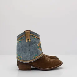 Mujer NEMONIC Botines-BOTIN - - IKA 2377 VOLEY TABACO