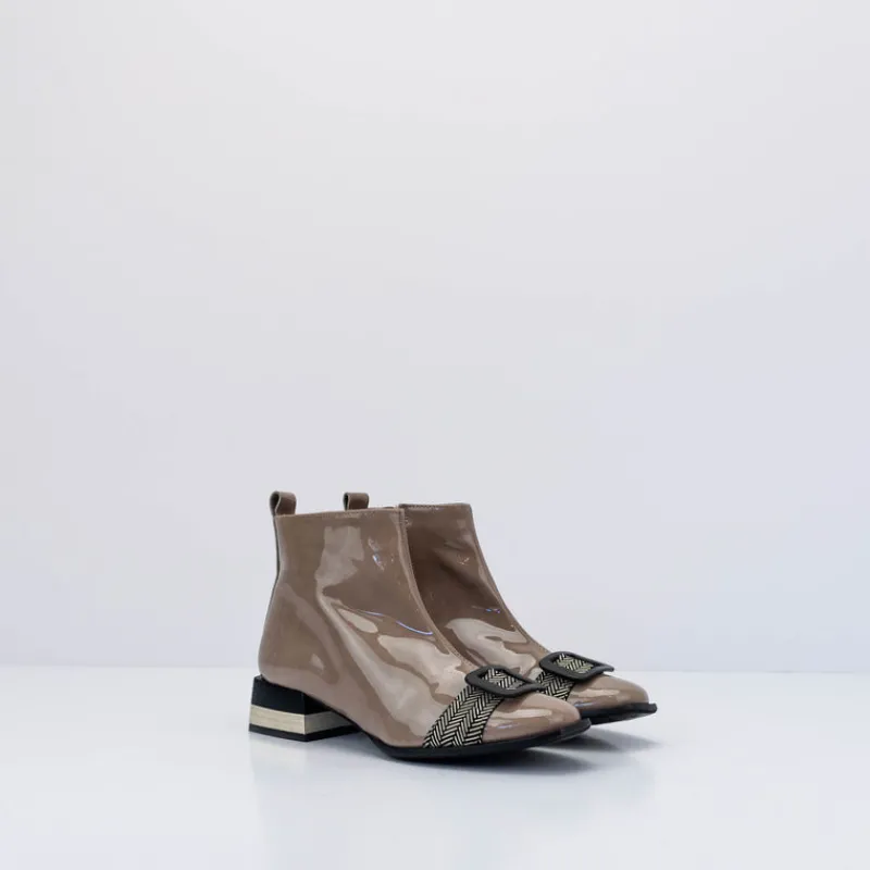 Mujer NEMONIC Botines-BOTIN - - SOUL 2345 CHAROL