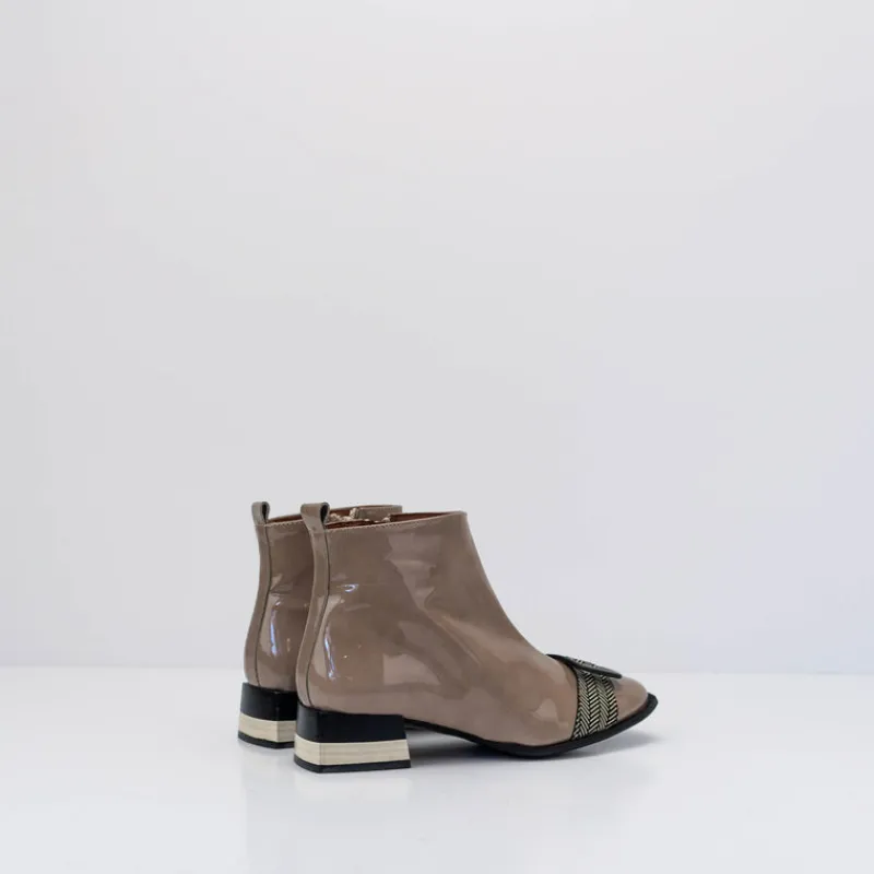 Mujer NEMONIC Botines-BOTIN - - SOUL 2345 CHAROL