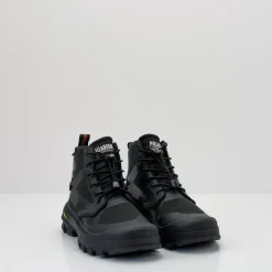 Mujer PALLADIUM Botines-BOTIN - - PALLARIDER CUFF WATERPROOF BLACK MUJER