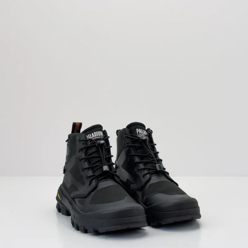 Mujer PALLADIUM Botines-BOTIN - - PALLARIDER CUFF WATERPROOF BLACK MUJER