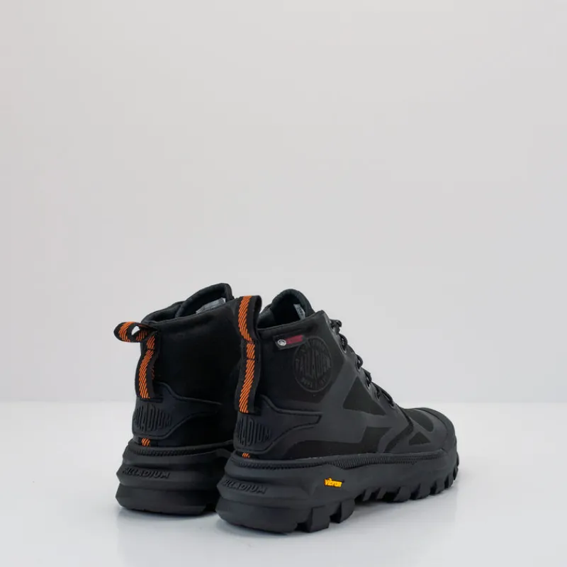 Mujer PALLADIUM Botines-BOTIN - - PALLARIDER CUFF WATERPROOF BLACK MUJER