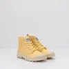 Mujer PALLADIUM Botines-BOTIN - - PAMPA HI ZIP ORGANIC YELLOW CREME