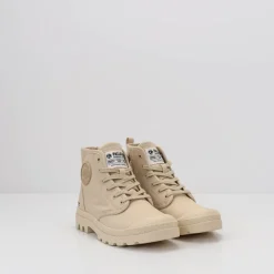 Mujer PALLADIUM Botines-BOTIN - - PAMPA HI ZIP ORGANIC SAHARA