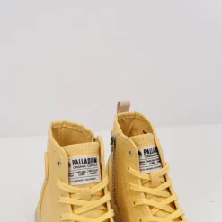 Mujer PALLADIUM Botines-BOTIN - - PAMPA HI ZIP ORGANIC YELLOW CREME