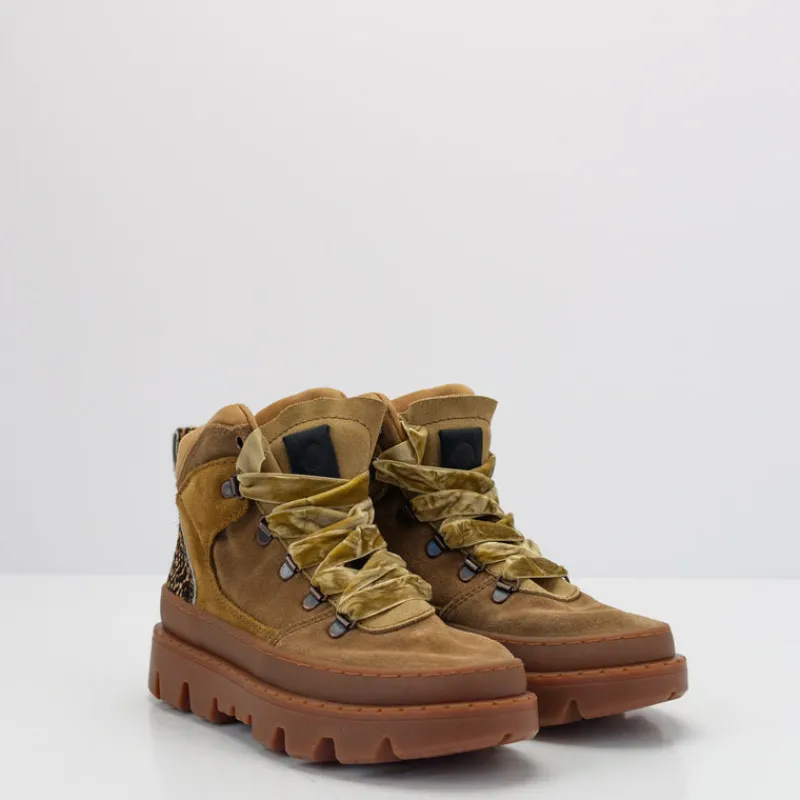 Mujer SATORISAN Botines-BOTIN - - UNALOME HIKE SUEDE FADED CHESTNUT