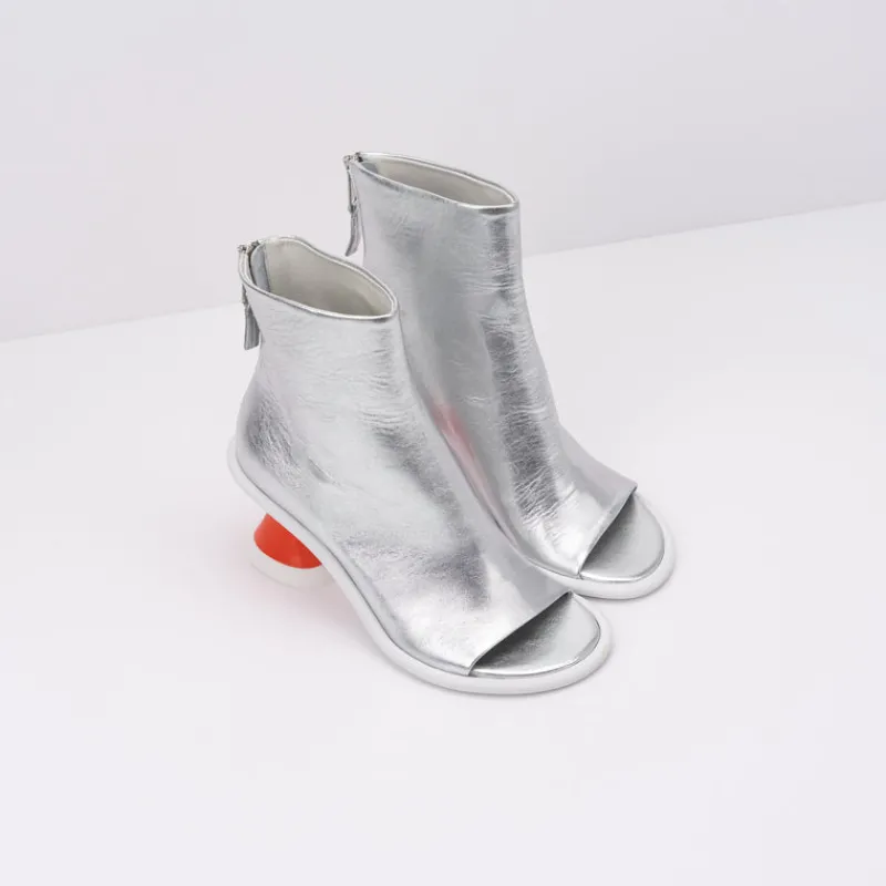 Mujer STRATEGIA Botines | Sandalias-BOTIN - - A5423 BITTER ARGENTO